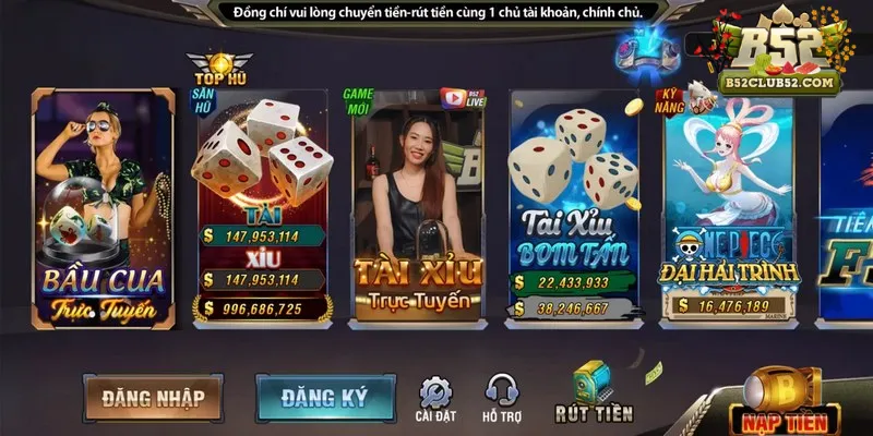 Giới thiệu về file B52 Club APK