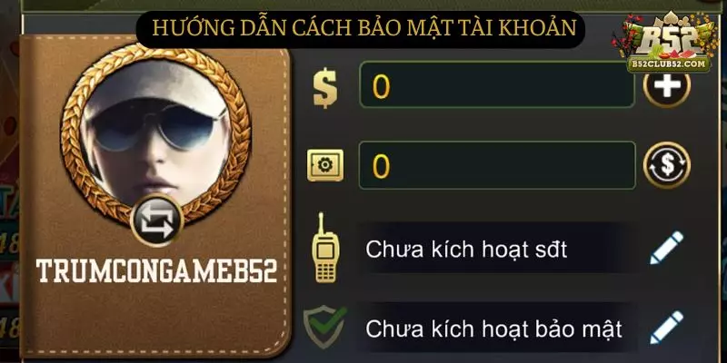 Hướng dẫn cách kích hoạt bảo mật tài khoản