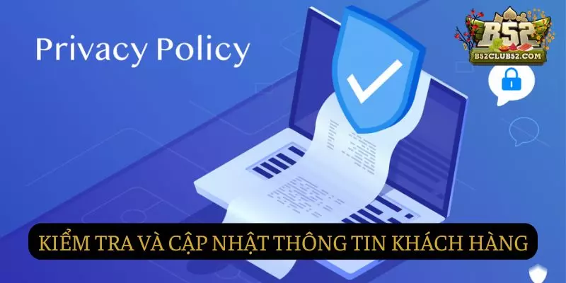 Luôn kiểm tra và cập nhật thông tin người chơi